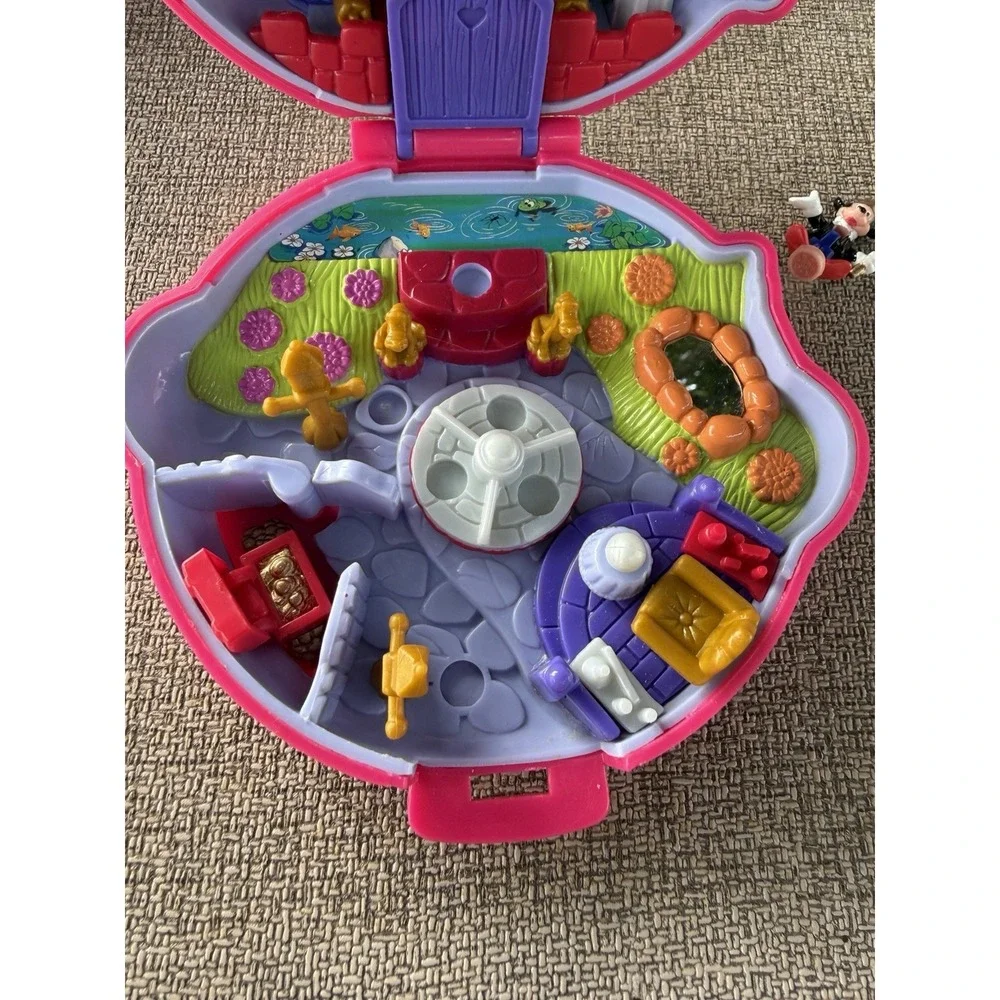 Vintage Bluebird Disney Polly pocket 1995 Mickey & Minnie Mouse Playset Compact